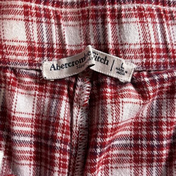 Abercrombie and Fitch PJ Set Christmas Holidays Comfy Cotton Pajamas Set M/L - Picture 6 of 14